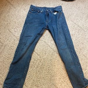 Levi dark wash jeans
